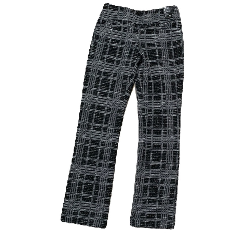 NY & Co Tweed Pull On Stretchy Bootcut Pants S - NEW